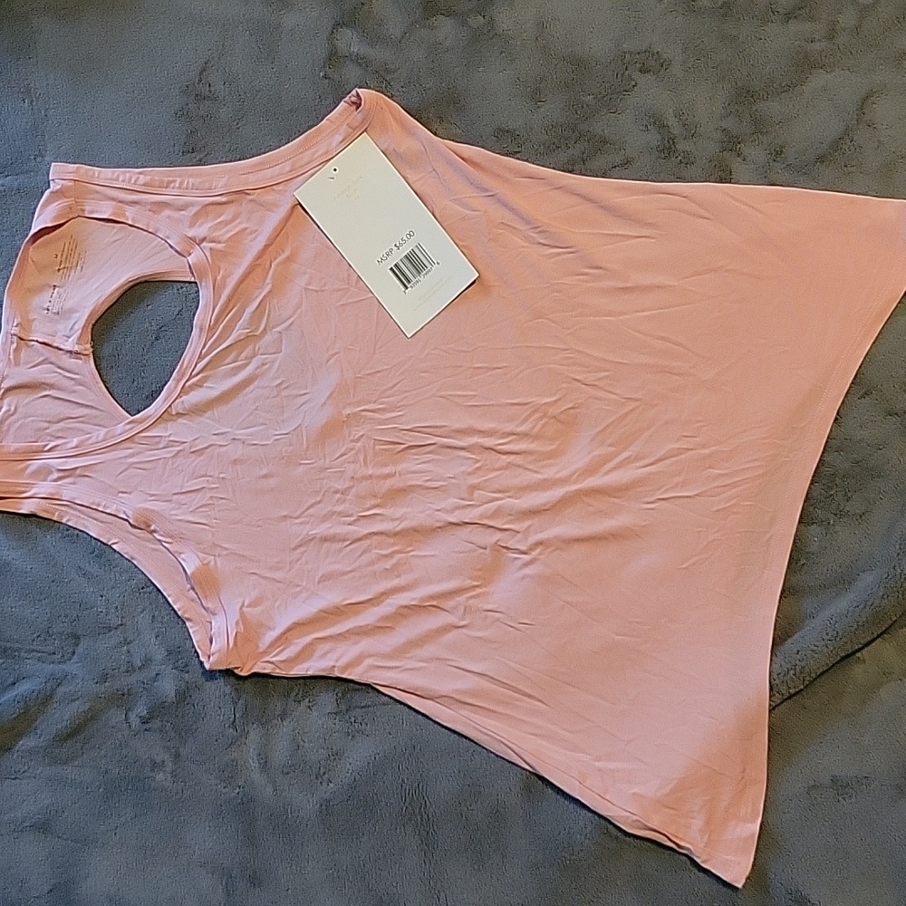 Sol & mane pink tank top medium